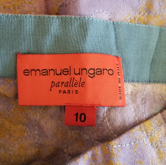 Emanuel Ungaro 2 piece Set Skirt and Blazer Size 10 - Picture 15 of 15